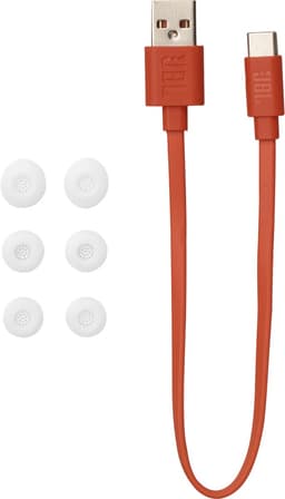 JBL Wave Buds 2 - Noise Cancelling Oordopjes - Oortjes Draadloos - Bluetooth In-ear True Wireless - 40 uur speeltijd - IP54 - Wit — thumbnail 3