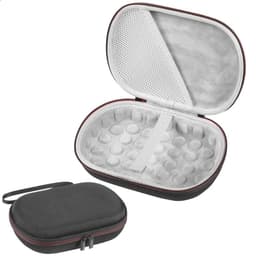 Koptelefoon Case - Harde Beschermhoes - On-Ear/Over-Ear - Voor De Meeste Merken/Bluetooth/Hifi/Bedrade Hoofdtelefoon/Gaming-Headset - Koptelefoon Hoesje - Beschermhoes - Draagtas - Waterbestendig - Stootvast - Oortjes Opberg Hoesje - Hoge Kwaliteit! — thumbnail 4