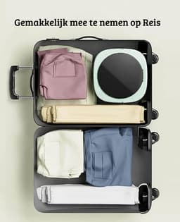 Mini Wasmachine – Met Centrifuge – Kleine Wasmachine – Draagbaar – Voor Thuis en op Reis – Opvouwbaar – Mint — thumbnail 5