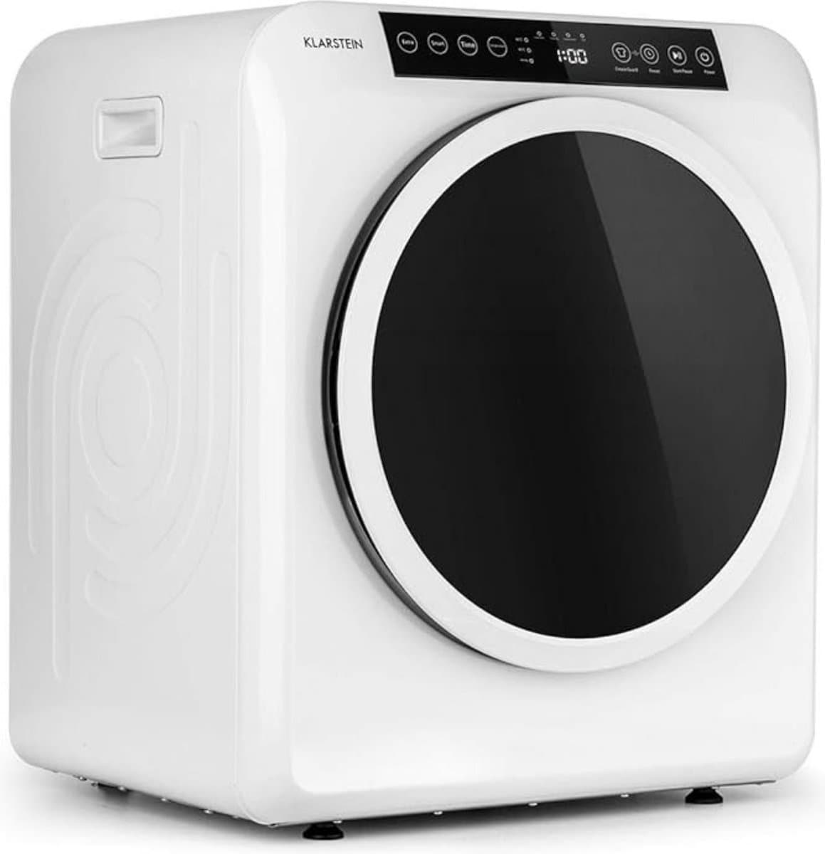 Luxe Mini Droger – Wasdroger – Condensdroger – 6 Droogprogramma’s – Warmtepompdroger – 6kg Droogvermogen – Modern Design – Wit — afbeelding 1