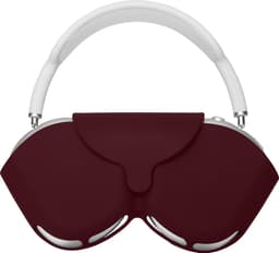 kwmobile cover voor over-ear koptelefoon - geschikt voor Apple AirPods Max / AirPods Max 2 - Van flexibel silicone - In bordeaux-violet — thumbnail 1