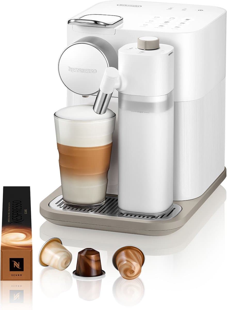 De'Longhi Nespresso Gran Lattissima EN640.W - Koffiecupmachine - Wit — afbeelding 1