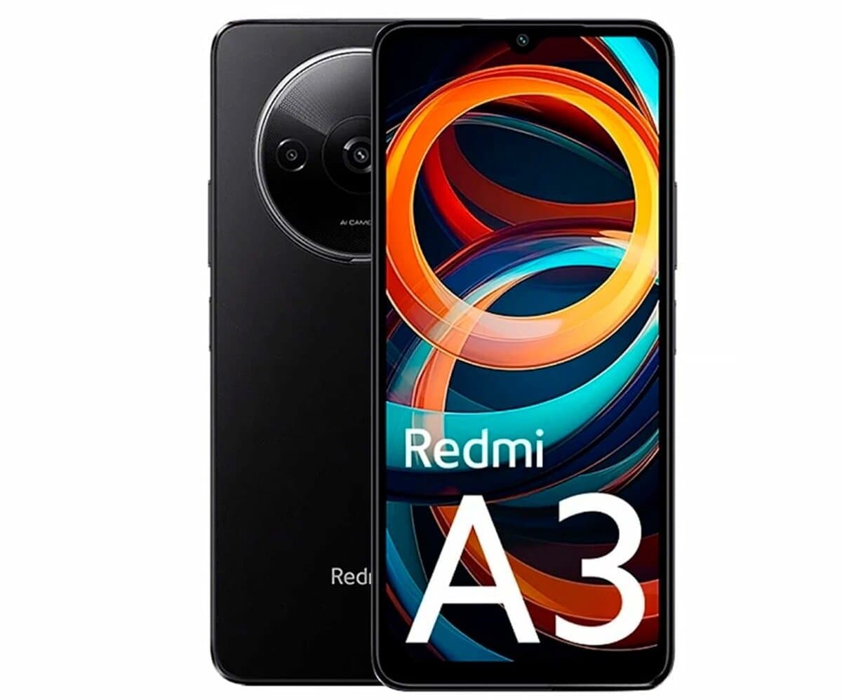 Xiaomi Redmi A3 - 64GB - Midnight Zwart — afbeelding 1