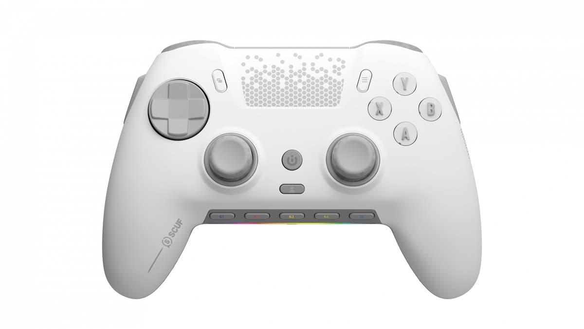 Scuf Envision Pro Draadloos Gaming Controller - Programmeerbare Paddles & G-Keys - SAX - PC - Wit — afbeelding 1