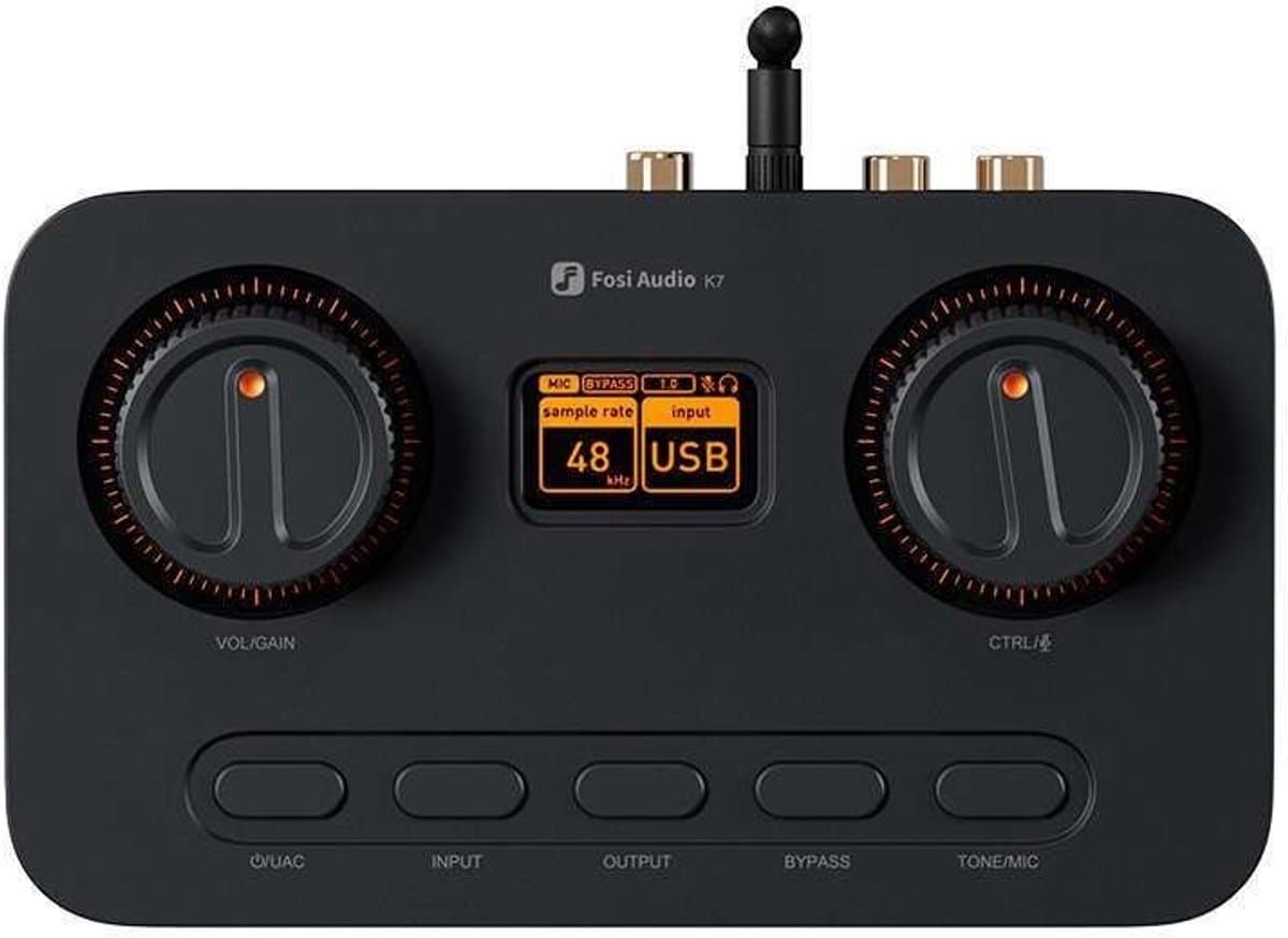 Fosi Audio K7 Gaming HiFi DAC - Koptelefoonversterker — afbeelding 1
