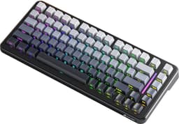 ATTACK SHARK M86PRO - Draadloze Mechanisch Gaming Toetsenbord - RGB Light Strip - Side Printed PBT Keycaps - Gasket Mod - Wired/2.4G/Bluetooth Tri-Mode - 83keys - Moonlit Night — thumbnail 1
