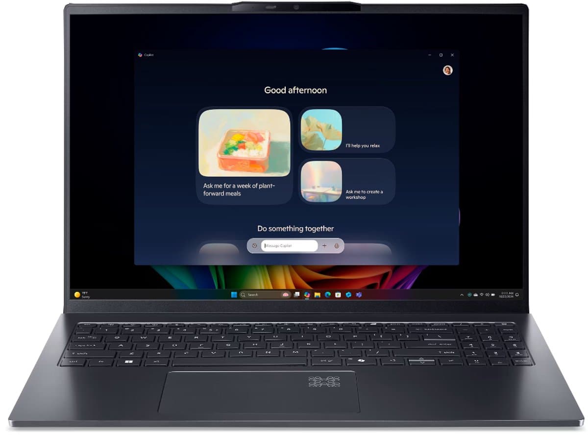 ACER Swift Go 16 AI SFG16-61-R09F - 16 inch - Ryzen™ AI 7 350 - 16 GB - 512 GB - Radeon™ 860M — afbeelding 1