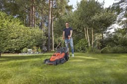 Elektrische Grasmaaier 1600 W met Maaibreedte van 38 cm en 6 Hoogte-instellingen — thumbnail 4