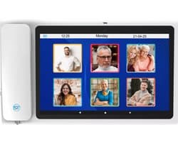 SeniorenTAB Smart Combi Deluxe - Telefoon en tablet combinatie - 10 inch scherm - Eenvoudig Beeldbellen