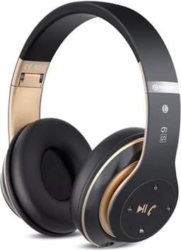 Gadgetplace Koptelefoon Draadloos - 40 uur Batterij - Bluetooth 5.3 - HiFi Geluid - Over Ear Draadloze Headset met Microfoon — thumbnail 1