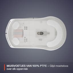 SteelSeries Rival 3 Gen 2 Draadloze Gaming Muis Wit — thumbnail 4
