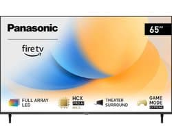 Panasonic -65W93AE6 tv 165,1 cm (65") 4K Ultra HD Smart TV Wifi Zwart, Zilver