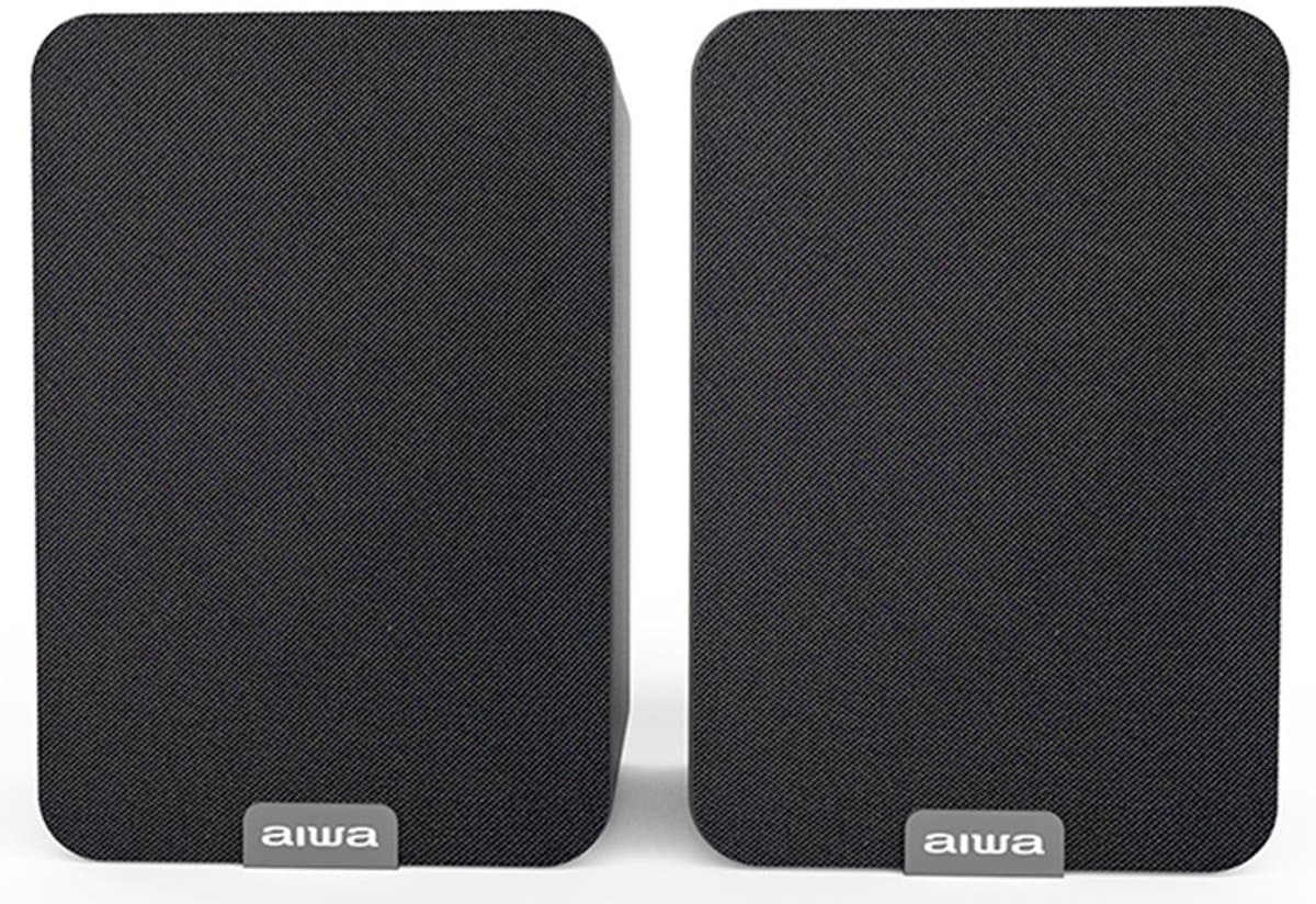 Aiwa SP-A200BK - Boekenplankspeaker Zwart — afbeelding 1