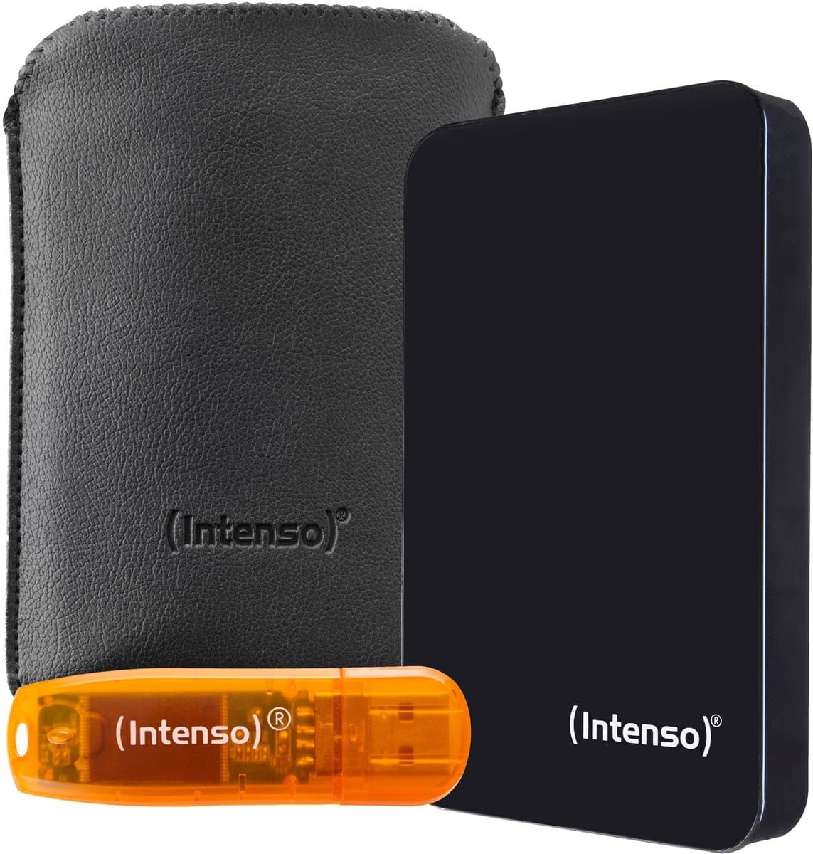 (Intenso) Memory Drive BONUSPACK - 1TB HDD + 64GB USB-stick — afbeelding 1