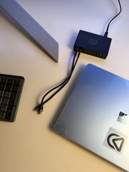 USB Lader 10 poorten| Snellader| USB-10-60W | 12A, 2.4A per poort — thumbnail 3