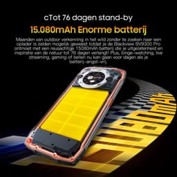 Blackview BV9300 Pro - Robuuste Smartphone - 24GB RAM - 256GB - 15080mAh - 120Hz 6.7" FHD - Dual 4G LTE - 64MP+32MP - IP68 Waterdicht - 1.32" Achterkant Dsiplay - NFC - GPS - Groen — thumbnail 4