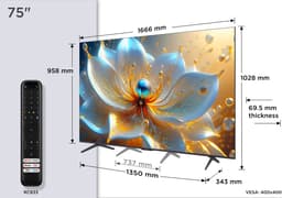 TCL 75T8C - 75 inch - 4K QLED - 144Hz - 2025 - Smart TV — thumbnail 10