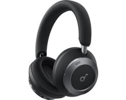 soundcore by Anker Space One Pro Draadloze Over-ear Koptelefoon Zwart - Headphones - Active Noise Cancelling, Multipoint Connection, 60 uur Accuduur, Bluetooth 5.3, LDAC, Hi-Res Certified, klein opvouwbaar