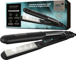 REVAMP Progloss Steam Care ST-1600 Stijltang Zwart — thumbnail 1