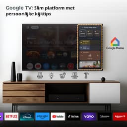 Horizon Smart TV 43 inch - 4K ULTRA HD LED Televisie - XT Line - Google TV WiFi - Voice Assistant - Frameless Slim Design — thumbnail 11