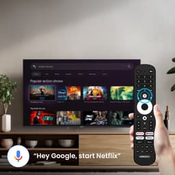 Horizon Smart TV 43 inch - 4K ULTRA HD LED Televisie - XT Line - Google TV WiFi - Voice Assistant - Frameless Slim Design — thumbnail 4