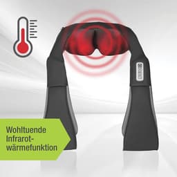 Shiatsu Massager voor Nek en Schouders - Massage Apparatuur met Warmte voor Spierpijnverlichting — thumbnail 5