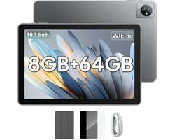Blackview Tab 70 WiFi - Tablet - WIFI 6 - 64GB - 10.1 inch - Android 14 - 6580mAh - Grijs