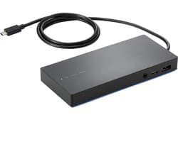 HP Elite USB-C Docking Station G2 X7W54AA + Type-C to USB cable + Adapter cable