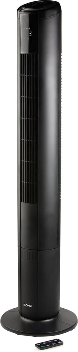 DOMO DO8153 Kolomventilator - Met Sfeerverlichting - 5 Snelheden - Timer - Oscillatie - Afstandsbediening - Zwart — thumbnail 1