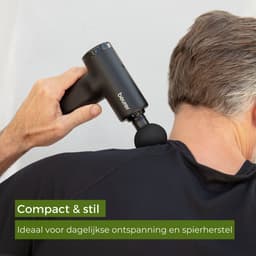 Beurer MG 89 CompactPower Professionele Massage Gun – Diepe Spiermassage – 10 mm Slagdiepte – 5 Snelheden – 3 Opzetstukken – USB-C – Stil – Spierherstel & Ontspanning – 3 Jaar Garantie — thumbnail 2