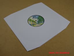 25 Stuks LP binnenhoezen deluxe wit papier (90gr papier, TOP KWALITEIT) - hoezen lp's, inner sleeves, binnenhoes, platenhoezen, maxi-singles, beschermhoezen, lps vinyl platen, 12", 12 inch — thumbnail 2