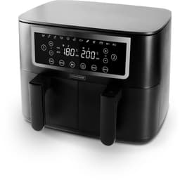 Kitchencook - Airmed 8 - Dubbele Airfryer - 8 Liter - 2600W - 10 Programma’s - 2 Mandjes — thumbnail 11