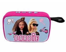 Lexibook Barbie Draagbare Bluetooth-speaker Met Stoffen Afwerking Roze