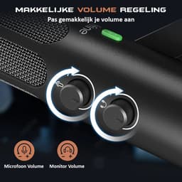 FIFINE - TANK3 - USB / XLR Studio Microfoon - Geschikt voor PC/PS4/PS5 - RGB - Podcast - Gaming - Streaming - Zwart — thumbnail 3