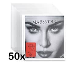 LP hoezen 50 stuks – VinylCare Essential ShieldSleeve Record Sleeves - LP hoes - Vinyl hoes – Polyethyleen extra stevig – Beschermhoes – LP beschermhoezen - Buitenhoezen voor standaard LP’s - 100 Micron