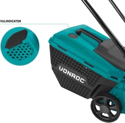 VONROC Accu Grasmaaier 20V – 32 cm maaibreedte – Borstelloze motor - Drie instelbare maai-hoogtes: 30/50/70 mm - Incl. 30L Opvangbak - Excl. Accu en snellader — thumbnail 5