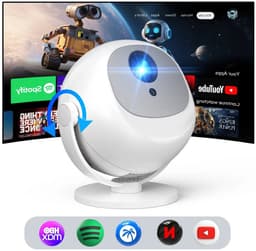 Mini Beamer - Projector met Wifi - Bluetooth — thumbnail 1
