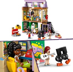 LEGO Friends Muziekwinkel en Appartement 42653 — thumbnail 3
