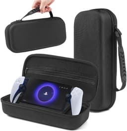 IMENGINE® Case Geschikt voor Playstation Portal PS5 - inclusief Screenprotector - Hoesje Geschikt voor PlayStation Portal - Waterbestendige Reistas/Opbergtas -PS5 Portable Case - Beschermhoes - Zwart — thumbnail 2