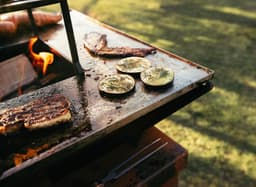 GoedMetVlees Grill Comfort - BBQ - Plancha - grill - cortenstaal - bakplaat - vuurschaal - buitenkeuken - werktafel — thumbnail 5