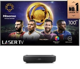 Hisense 100L9HD beamer inclusief 100’’ ALR projectiescherm | Home Cinema Beamer |100 inch 4K Laser TV | Ultra Short Throw | Home Theater | Gaming | 3000 ANSI lumen — thumbnail 1