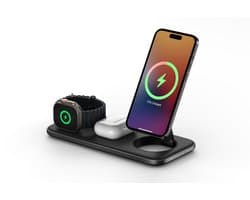 Satechi Qi2 Trio wireless charging pad - draadloze Qi2 lader - Grijs