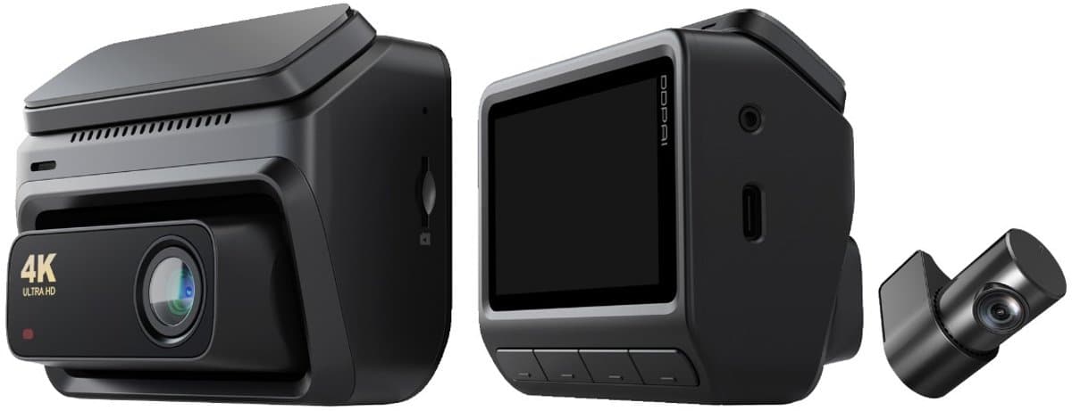 4K Ultra HD Dashcam Auto Voor en Achter Camera - GPS - 3 Inch Beeldscherm - DDPAI Z60 — afbeelding 1