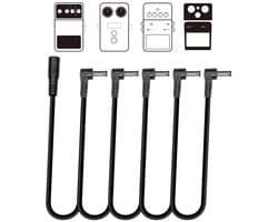 Stroomverdeel kabel voor effect pedalen daisy chain - 5 way - Voeding voor al je Gitaarpedalen - 9v