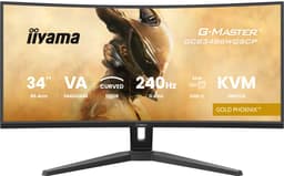 iiyama G-Master GCB3486WQSCP-B1 Gold Phoenix - 34 inch - WQHD - VA - 240 Hz - Verstelbaar - Curved - USB-C Dock — thumbnail 16