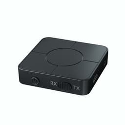 Bluetooth Transmitter & Receiver 2 in 1 - BT 5.0 - 3.5MM AUX / RCA - Bluetooth Zender - Bluetooth Ontvanger - Bluetooth Transmitter - Bluetooth Receiver - met RCA kabel - zwart — thumbnail 2