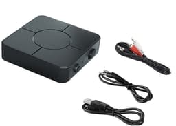 Bluetooth Transmitter & Receiver 2 in 1 - BT 5.0 - 3.5MM AUX / RCA - Bluetooth Zender - Bluetooth Ontvanger - Bluetooth Transmitter - Bluetooth Receiver - met RCA kabel - zwart — thumbnail 1