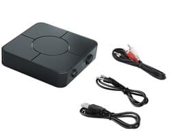 Bluetooth Transmitter & Receiver 2 in 1 - BT 5.0 - 3.5MM AUX / RCA - Bluetooth Zender - Bluetooth Ontvanger - Bluetooth Transmitter - Bluetooth Receiver - met RCA kabel - zwart