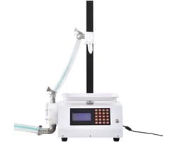 Vloeistofvulmachine, Capaciteit 50-5000 G, Automatische Vulling, Tandwielpomp, Digitale Bediening, voor Honing, Olie, Wijn, Reinigingsmiddelen en Viskeuze Vloeistoffen, (enkele Spuitmond)
