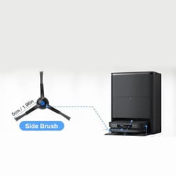 Accessoireset voor Ecovacs Deebot X5 Omni – inclusief 4 zijborstels — thumbnail 3